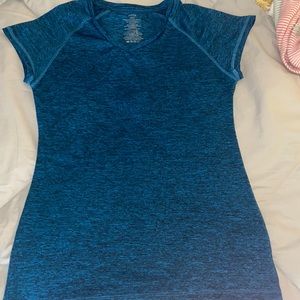 Blue workout shirt in perfect condition!